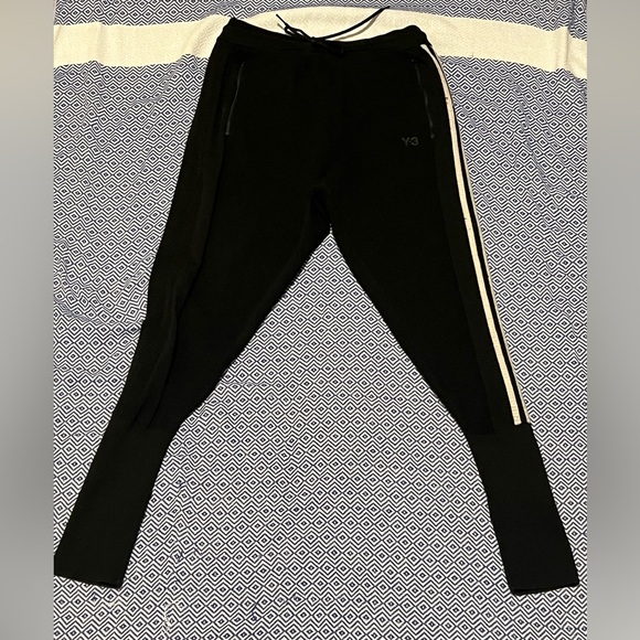 Y-3 Adidas Yohji Yamamoto Wool Slim Jogger - Picture 1 of 12